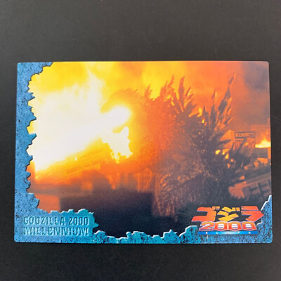 Godzilla 2000 Millennium Toho Monsters RADON No.07 Collectable Card-image