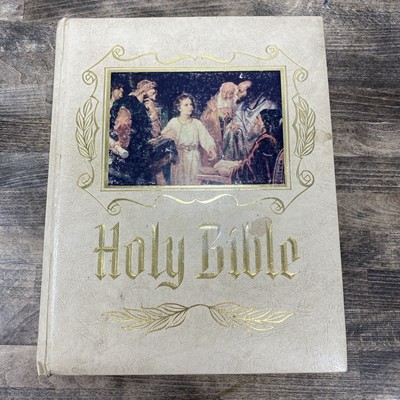 Holy Bible: Master Reference Edition 1988 Red Letter Edition, Gold Edges HC/VG-image