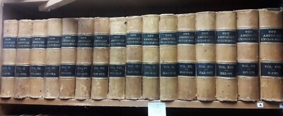 New American Cyclopaedia - 16 Volumes 1870-image