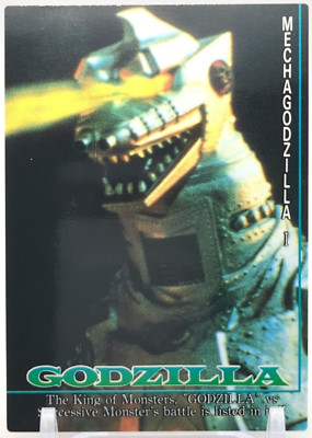 Mechagodzilla #36 Godzilla trading collection Card Amada Movie 1995 TCG Japan A1-image