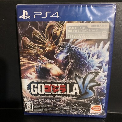 Godzilla VS PS4 -New/Factory Sealed- *Read Description*-image