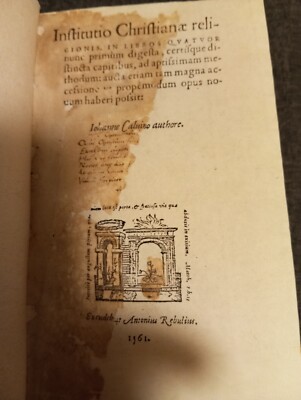 Institutio Christianae religionis-image
