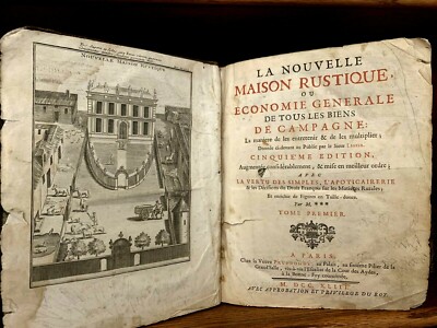 1743 THE NEW RUSTIC HOUSE or General Economy of All the Goods in the Countryside-image