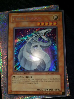 Cyber Dragon CT03-EN002 Limited Edition secret rare-image