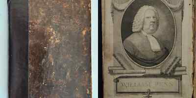 1797 antique PENNSYLVANIA HISTORY wm penn quaker indians SAM ALLEN bristol pa V1-image