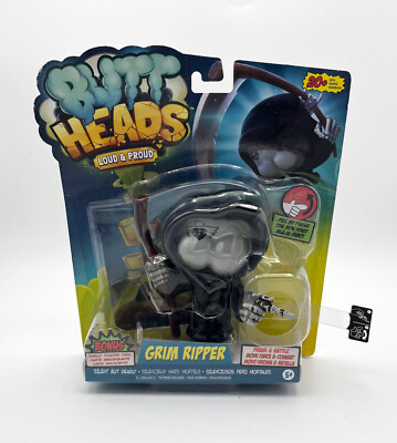 Grim Ripper Buttheads Loud & Proud Series 1  Electronic Farting Toy Game + Bonus-image