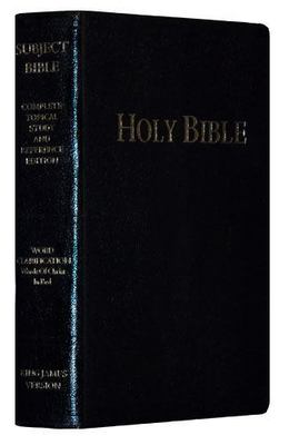 The Famous Subject Bible: Complete Topical Study Bible & Reference Edition (Holy-image
