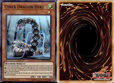 1x (M/NM) Cyber Dragon Herz - MP19-EN086 - Super Rare - 1st Edition YuGiOh-image