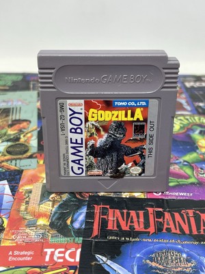 Godzilla Nintendo Gameboy Togo-co,Ltd Tested Authentic-image
