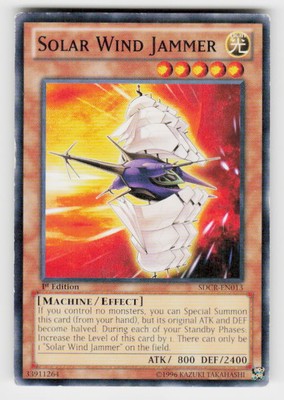 Structure Deck: Cyber Dragon Revolution #SDCR-EN013 Solar Wind Jammer-image