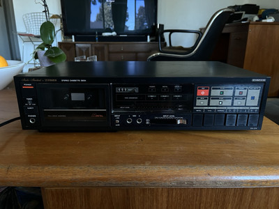 Vintage Fisher CR-275 Stereo Cassette Tape Deck Studio Standard As Is/ For Parts-image