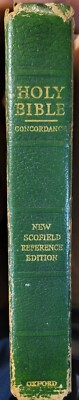 Oxford 1969 KJV New Scofield Reference Bible Black Genuine Leather Lined-image