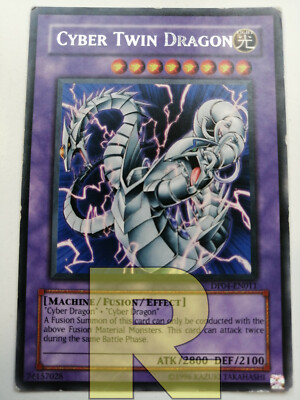 Cyber Dragon Twin / Twin Dragon® Rare® DP04-EN011® English® Good-image