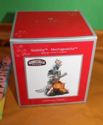 Carlton Heirloom Mechagodzilla Godzilla Christmas Holiday Ornament 2013 067D-image