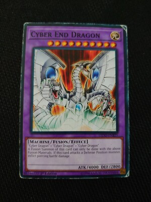 Yu-Gi-Oh! TCG Cyber End Dragon Legendary Dragon Decks LEDD-ENB25 1st Edition Co…-image