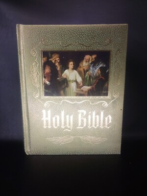 Holy Bible Family Heirloom Master Reference Edition Red Letter 1971 Blank KJV-image