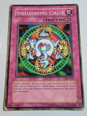 Spellbinding Circle SYE-045 Common Unlimited Yugioh-image