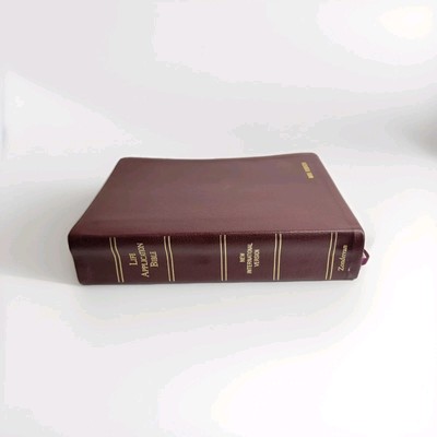 Life Application Study Bible NIV 1991 New International Leather Study-image