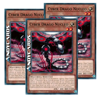 3x CYBER DRAGON CORE • (Cyber Dragon Core) • Common • ITB04 LEDD • Unl • Yugioh-image