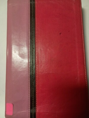 KJV Reference Bible (1994, Italian Duo-Tone Leather, Pink) V13-image