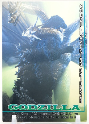 Godzilla King Ghidorah #49 Godzilla trading collection Card Amada 1995 Japan-image