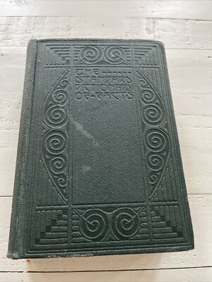 1916 THE STANDARD DICTIONARY OF FACTS  Frontier Press Co., Leather Binding-image