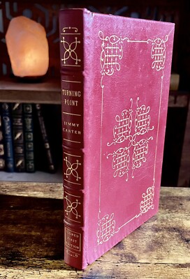 Turning Point by President Jimmy Carter Easton Press Signed First Edition!-image