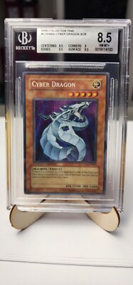2006 Collector Tins CT03-EN002 Cyber Dragon Graded Beckett 8.5-image
