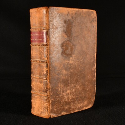 1814 A New French Dictionary in Two Parts Thomas Deletanville Fifth Ed Calf-image