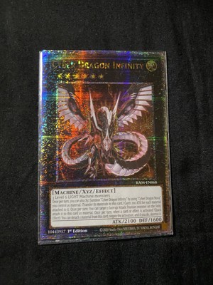 Cyber Dragon Infinity (Quarter Century Secret Rare) RA04-EN068 Quarter...-image
