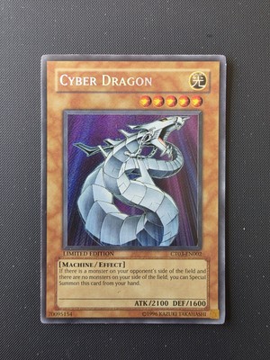 Cyber Dragon CT03-EN002 Secret Rare Limited Edition Yugioh-image