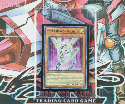 YuGiOh Cyber Dragon Nachster LDS2-EN032 1st Edition Green Ultra Rare-image