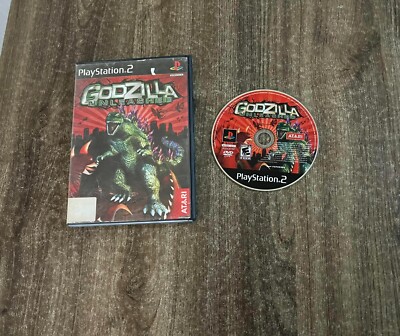 Godzilla: Unleashed (Sony PlayStation 2, 2007) No Manual! Tested & Working!-image