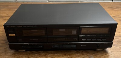 Fisher Studio Standard Stereo Double Cassette Deck CR-W911 Not Working/Parts-image