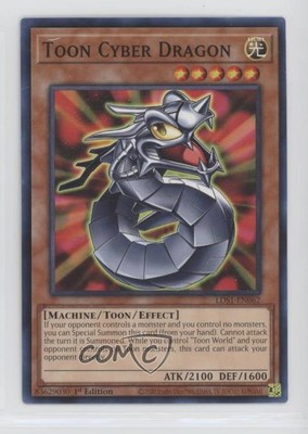 2020 Yu-Gi-Oh! Legendary Duelists: Season 1 1st Edition Toon Cyber Dragon 07pa-image