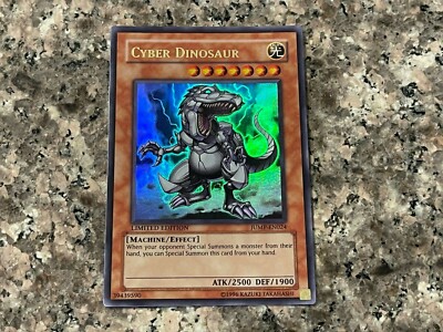 Cyber Dinosaur - Limited Edition Yu-Gi-Oh! Card from Shonen Jump!-image