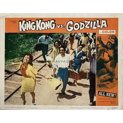 KING KONG VS GODZILLA U.S Lobby Card N01 - 11x14 in. - 1963 - Ishirô Honda, Tada-image