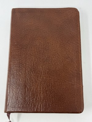 Holy Bible RSV Revised Standard Version Reference Concordance Brown Leather-image