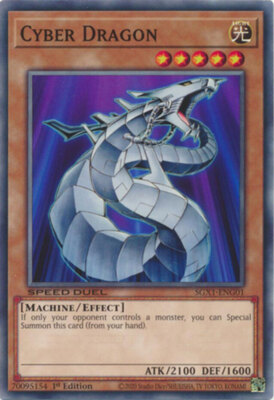 Cyber Dragon - SGX1-ENG01 - Common - 1st Edition x1 - Near Mint-image