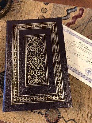 Easton Press MILES GONE BY William F. Buckley SIGNED w/ COA 1st Edition Like New-image