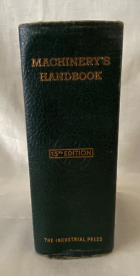 Machinery's Handbook/ 15th Edition/ 2nd printing/ 1955/ Erik Oberg and FD Jones-image