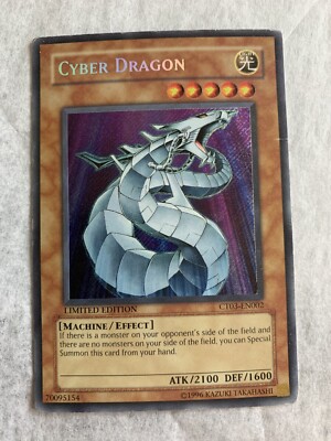 YuGiOh Trading card Cyber Dragon CT03-EN002 Limited Yu-Gi-Oh-image