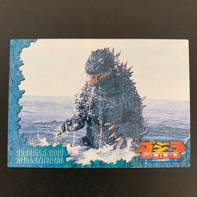 Godzilla 2000 Millennium Toho Monsters MECHAGODZILLA No.21 Collectable Card-image