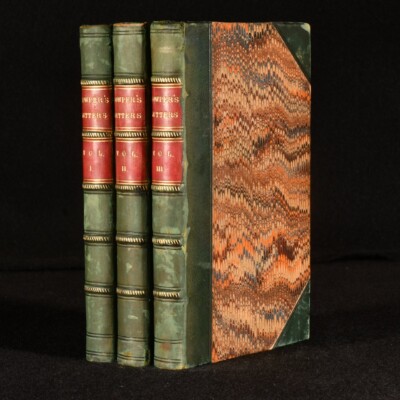 1817 3vol The Letters Of William Cowper J Johnson New Edition-image