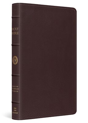 ESV Large Print Thinline Reference Bible (Brown) by ESV Bibles (leather_bound)-image