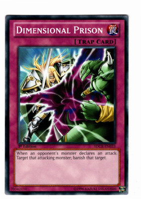 Yugioh- 1X Dimensional Prison - Common - 1st Edition - SDCR-EN033 - Near Mint-image