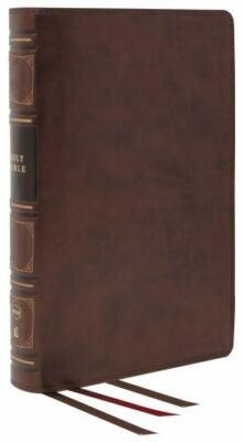NKJV, Reference Bible, Classic Verse-by-Verse, Center-Column, Genuine Leather, -image