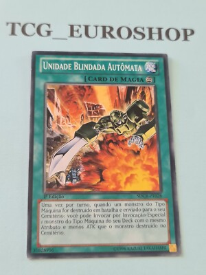 Machina Armored Unit ● YUGIOH ● SDCR ● 2014 ● COMMON ● PORTUGUESE ● NM #2818-image