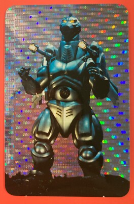 Mechagodzilla Godzilla card Japanese TOHO Meiji holo very rare japanese 1993 F/S-image