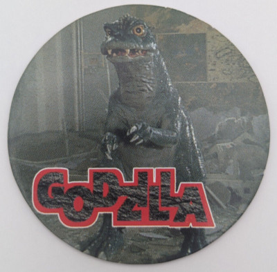 Baby Godzilla 05 Godzilla New Cap Collection Menko Amada Card 1995 Japanese A1-image
